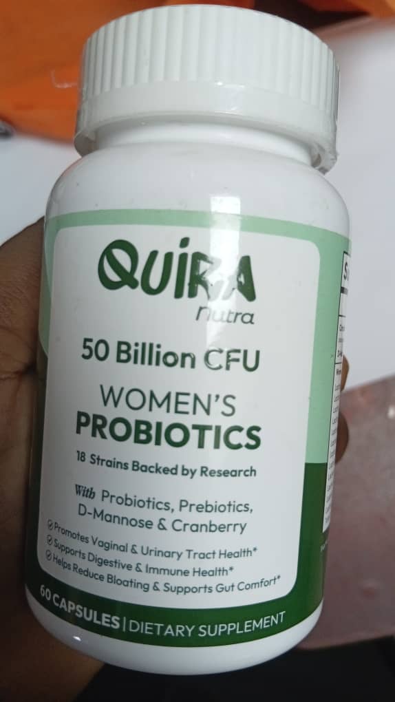 QUIRA NUTRA 50 BILLION CFU WOMEN'S PROBIOTICS 60'S